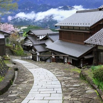 中津川及周边区域