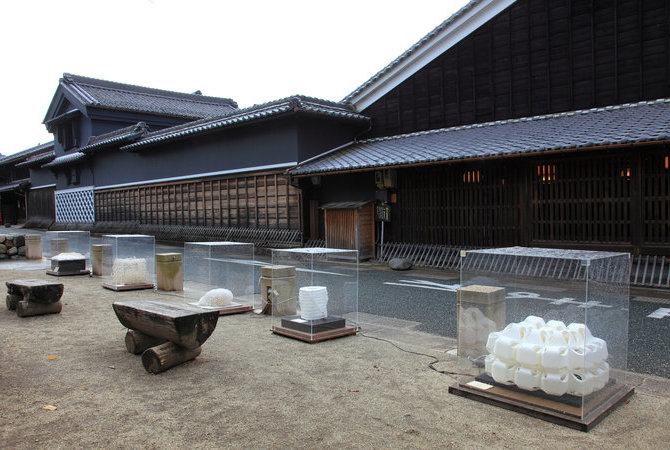 美浓和纸灯具艺术展