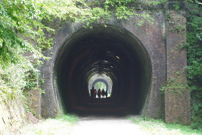 碓冰第三桥梁（眼镜桥）