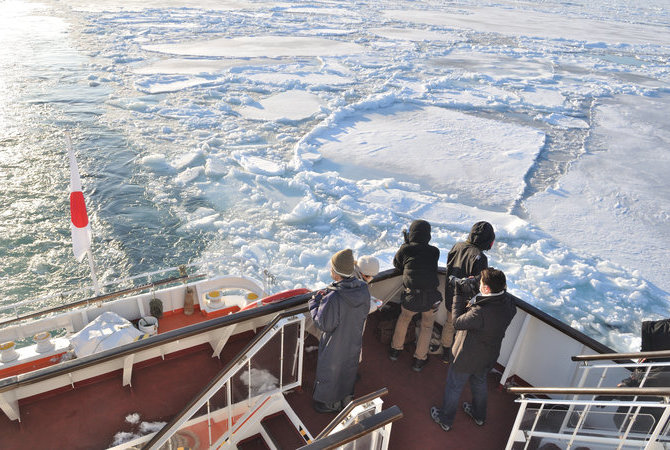 网走流冰观光船