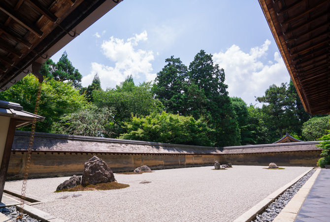龙安寺方丈庭院