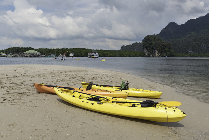 山原红树林划皮艇