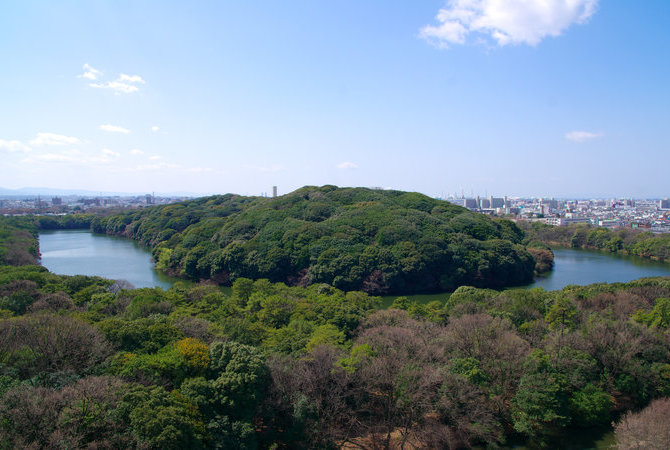 仁德天皇 百舌鸟耳原中陵