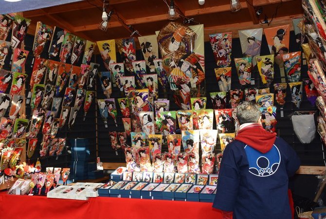 浅草寺岁之市（羽子板市）